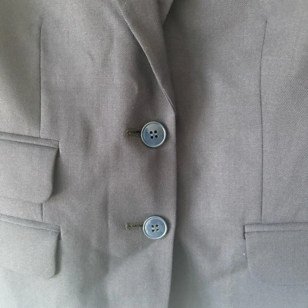 J. Crew Dalton Blazer Tollegno 1900 Italy Wool Navy Blue Career Business Office